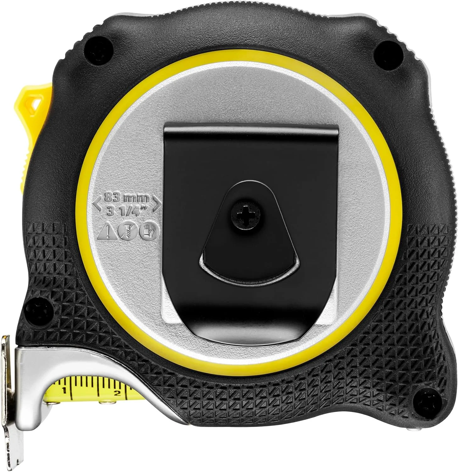 متر نواری 8 متری استنلی Fatmax Xtreme FMHT38217-0 (دارای ترمز انگشتی یکپارچه، نوار 16 سانتی متری با پوشش Bladearmor، قلاب فوق العاده بزرگ، چاپ دو طرفه، بدنه دو ماده ای محکم) متر نواری 8 متری استنلی Fatmax Xtreme FMHT38217-0 (دارای ترمز انگشتی یکپارچه، نوار 16 سانتی متری با پوشش Bladearmor، قلاب فوق العاده بزرگ، چاپ دو طرفه، بدنه دو ماده ای محکم)