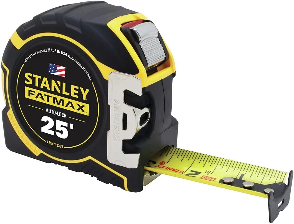 متر نواری قفل اتوماتیک 3.17 سانتی متری استنلی فت مکس مدل FMHT33338L متر نواری قفل اتوماتیک 3.17 سانتی متری استنلی فت مکس مدل FMHT33338L