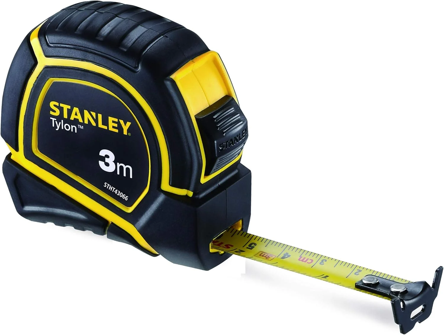 متر 3 متری استنلی مدل STHT43066-12 با روکش لاستیکی مقاوم متر 3 متری استنلی مدل STHT43066-12 با روکش لاستیکی مقاوم