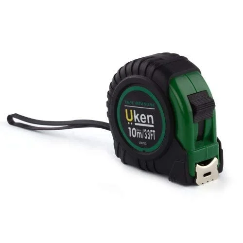 متر نواری 10 متری سبز رنگ یوکن متر نواری 10 متری سبز رنگ یوکن