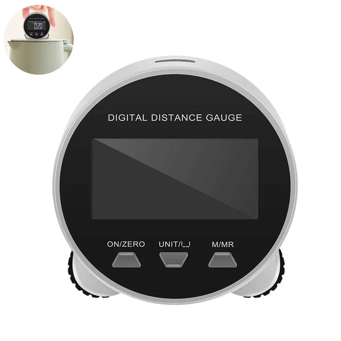 متر نواری دیجیتال، متر اندازه گیری الکترونیکی کوچک، مسافت طولانی هوشمند، صفحه نمایش LCD، قابل استفاده مجدد، بادوام، راحت، قابل شارژ USB، برای اندازه گیری کارگران، نجاران، ابزار اندازه گیری خانگی