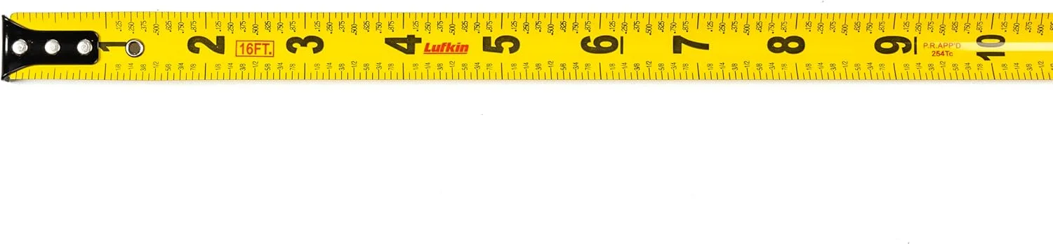 متر نواری لوفتکین کرسنت Quikread® با روکش زرد، 3/4 اینچ در 16 فوت - PQR1316N متر نواری لوفتکین کرسنت Quikread® با روکش زرد، 3/4 اینچ در 16 فوت - PQR1316N