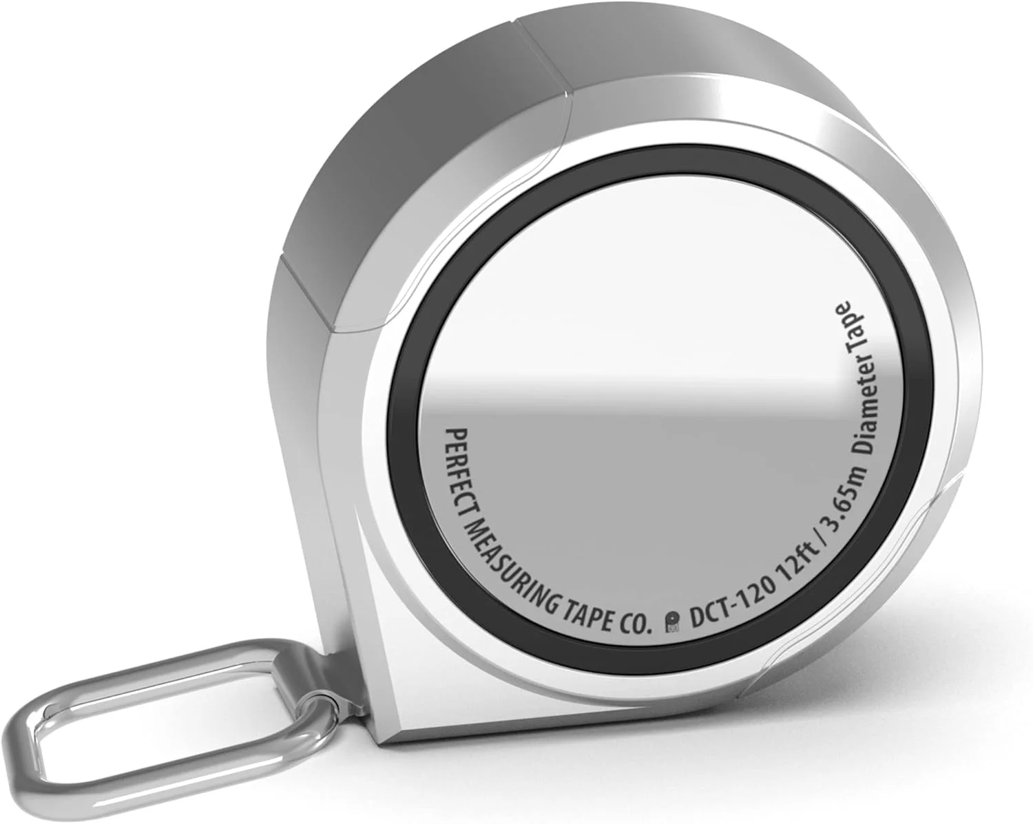 متر نواری اندازه گیری دقیق قطر و محیط - اندازه گیری امپریال و متریک 1/2 اینچ در 12 فوت / 3.5 متر مناسب برای اجسام استوانه ای (لوله، درخت) مدل DCT120
