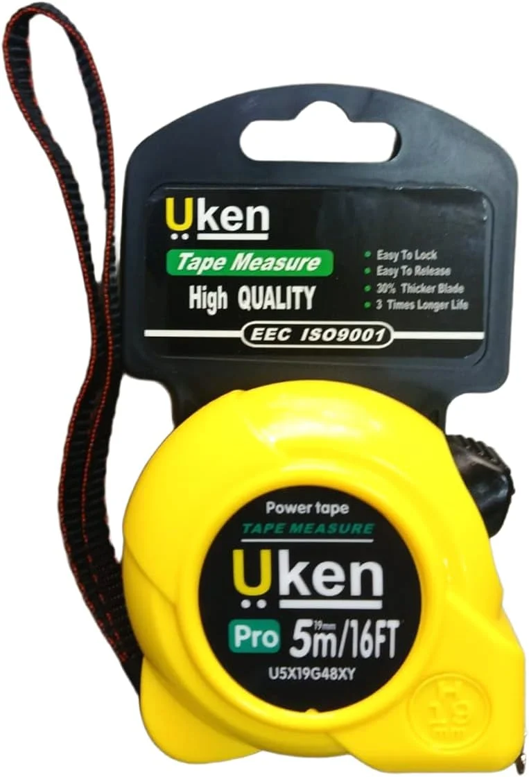 متر نواری یوکن 5 متری زرد