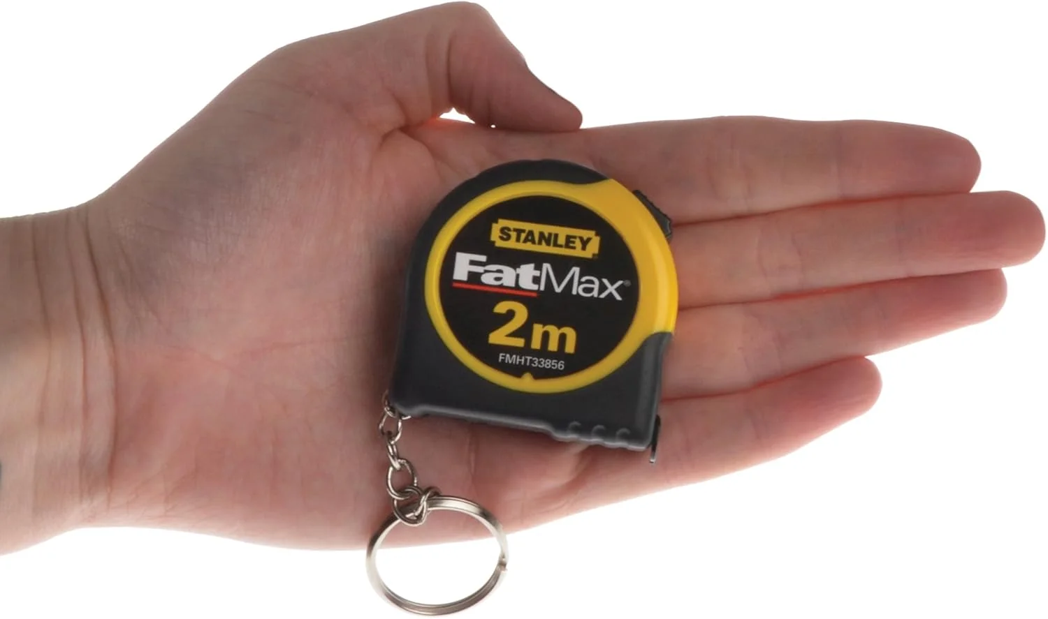 متر جیبی استنلی فت مکس 2 متری (عرض 13 میلی متر) با جاکلیدی متر جیبی استنلی فت مکس 2 متری (عرض 13 میلی متر) با جاکلیدی