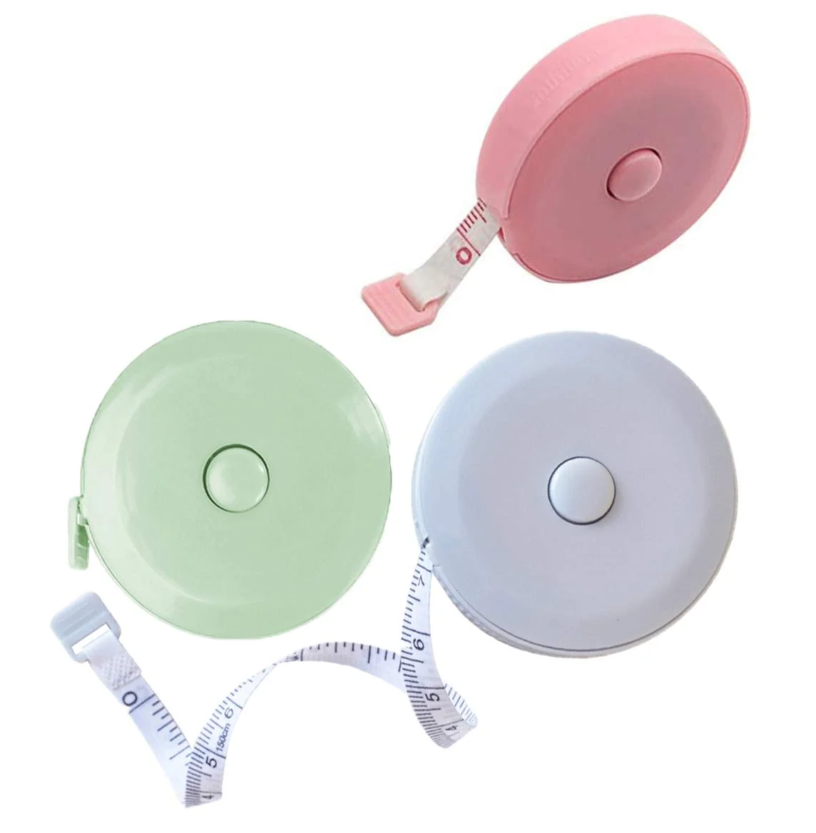 ایمند 3 عددی خط کش فیبری، خط کش های اندازه گیری 150 سانتی متری، متر نواری نرم خیاطی، اندازه گیری بدن، 3 رنگ ایمند 3 عددی خط کش فیبری، خط کش های اندازه گیری 150 سانتی متری، متر نواری نرم خیاطی، اندازه گیری بدن، 3 رنگ