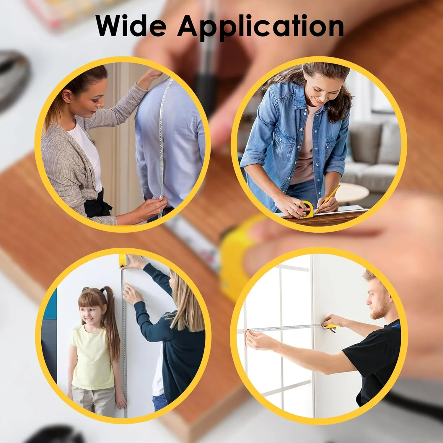 متر فلزی یانک با قفل خودکار - متر کوتاه برای اندازه گیری دقیق، نشانه گذاری خوانا، طراحی جمع و جور و ذخیره سازی آسان - ایده آل برای کارهای دستی، ساخت و ساز و مصارف خانگی (5 متر / 16 فوت) متر فلزی یانک با قفل خودکار - متر کوتاه برای اندازه گیری دقیق، نشانه گذاری خوانا، طراحی جمع و جور و ذخیره سازی آسان - ایده آل برای کارهای دستی، ساخت و ساز و مصارف خانگی (5 متر / 16 فوت)