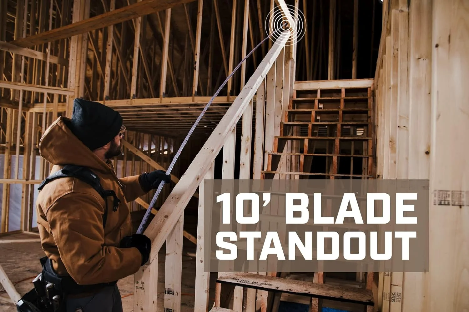 متر نواری 7.5 متری ابزار Spec Ops، تیغه دو طرفه 2.5 سانتی متری، بدنه کامپوزیتی با گرید نظامی، 3% اهدا به جانبازان