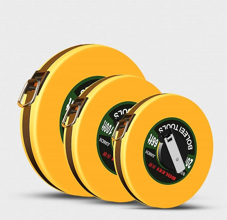 متر نواری فایبرگلاس، مناسب برای اندازه گیری در محل، خط کش های نرم برای نقشه برداران، مهندسان، برقکاران و ساخت و ساز (50 متر) متر نواری فایبرگلاس، مناسب برای اندازه گیری در محل، خط کش های نرم برای نقشه برداران، مهندسان، برقکاران و ساخت و ساز (50 متر)