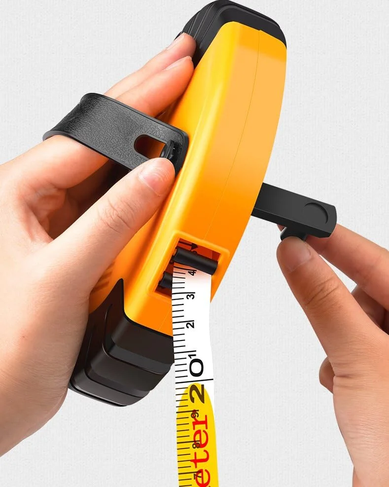 متر نواری فایبرگلاس، مترهای نرم اندازه گیری، نوار ضد لغزش، اندازه گیری سایت برای نقشه برداران، مهندسان و برقکاران ساختمانی (50 متر)