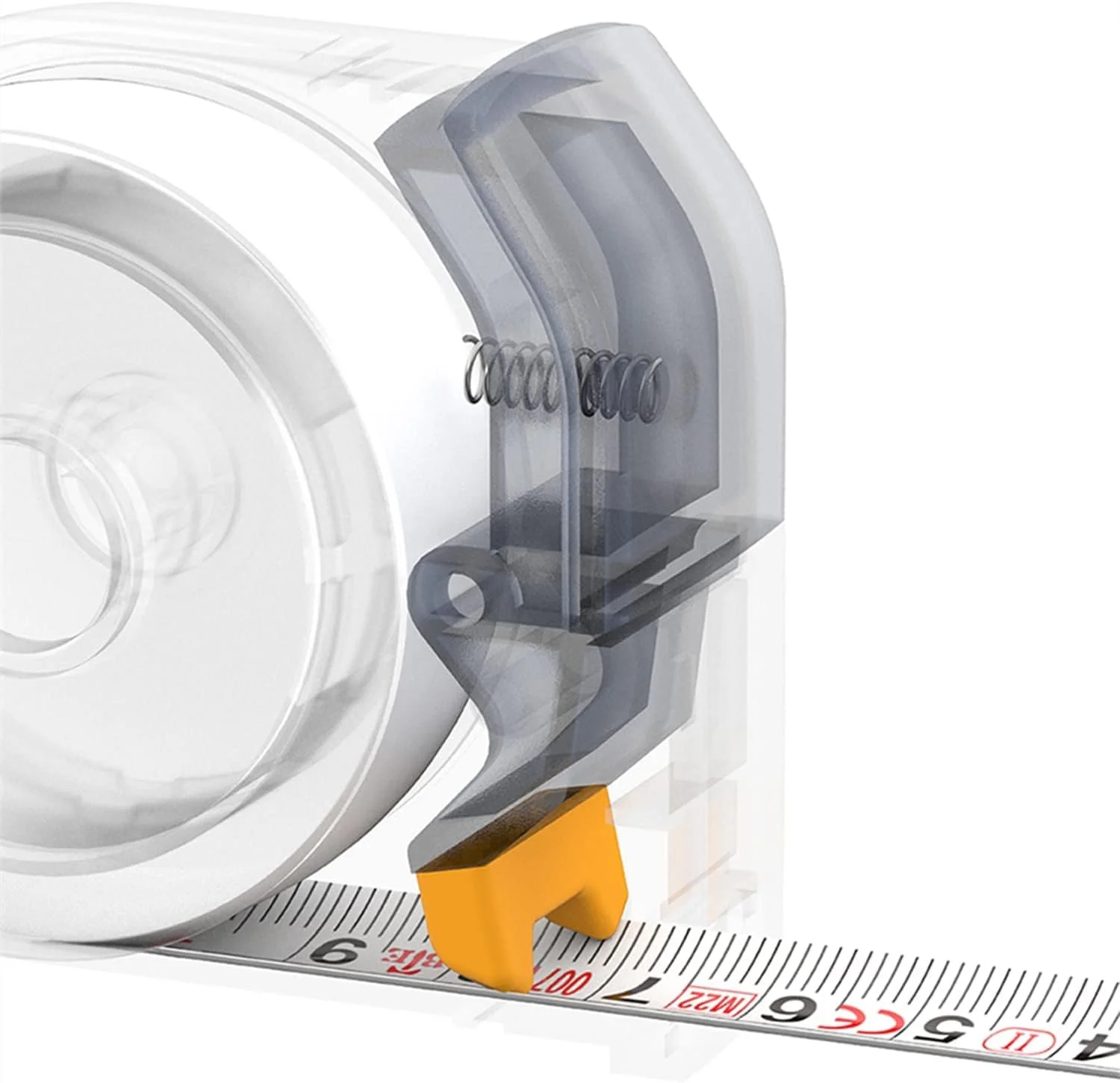 متر نواری خود قفل شونده جمع شونده، اندازه گیری دقیق، استحکام عالی، پایه ضد ضربه، ضد زنگ، ضد خش، طراحی شیک برای نجار، دکوراسیون داخلی، مبلمان، نقشه برداری، 3 متر