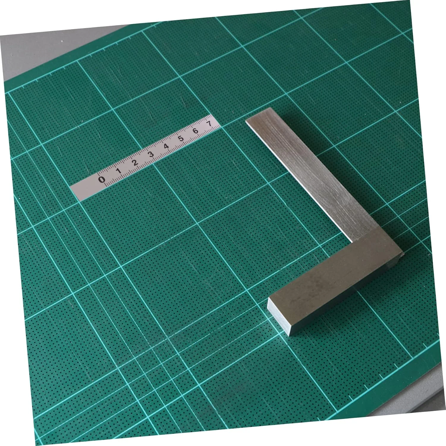 خط کش WOONEKY نوار اندازه گیری چسبی مقیاس خود چسب ابزار اندازه گیری نوار چسب برچسب های فلزی ابزار اندازه گیری ابزار کوچک فولاد کربنی مکانیکی