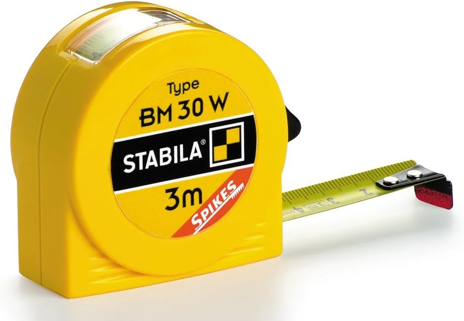متر جیبی 3 متری استابیلا مدل BM 30 W SP، زرد متر جیبی 3 متری استابیلا مدل BM 30 W SP، زرد