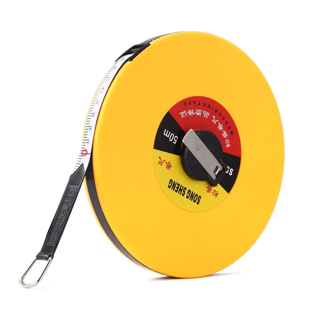 ابزار اندازه گیری مهندسی نوار فیبر با خط کش انعطاف پذیر دیسک دستی (50 متر) ابزار اندازه گیری مهندسی نوار فیبر با خط کش انعطاف پذیر دیسک دستی (50 متر)