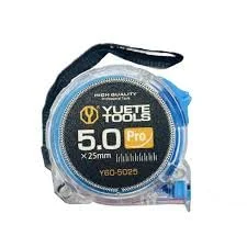 متر نواری 5 متری | بدنه نشکن | عملکرد توقف | دارای کمربند | ابزار حرفه ای | تیغه 19 میلی متری