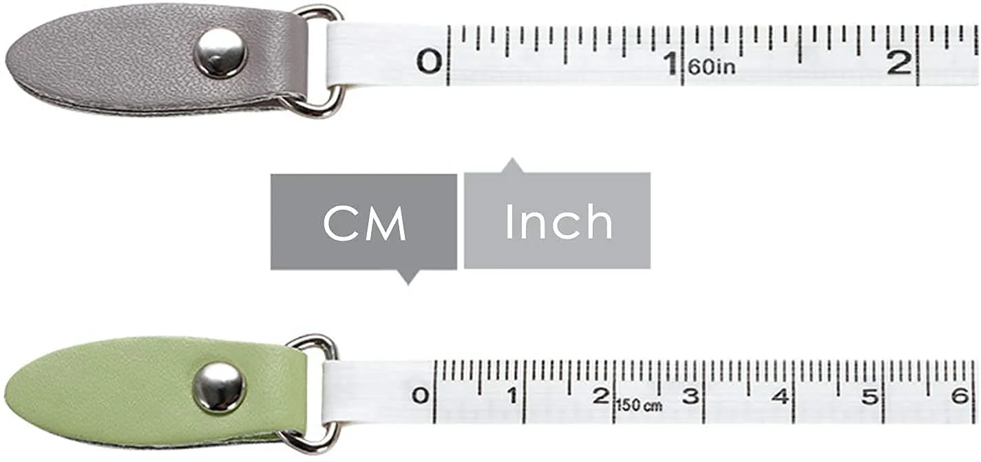 متر خیاطی نرم ALISSA برای بدن، متر نواری جمع شونده برای خیاطی، پارچه، مقیاس دوگانه 150 سانتی متر، متر جیبی (سبز، مربعی) متر خیاطی نرم ALISSA برای بدن، متر نواری جمع شونده برای خیاطی، پارچه، مقیاس دوگانه 150 سانتی متر، متر جیبی (سبز، مربعی)