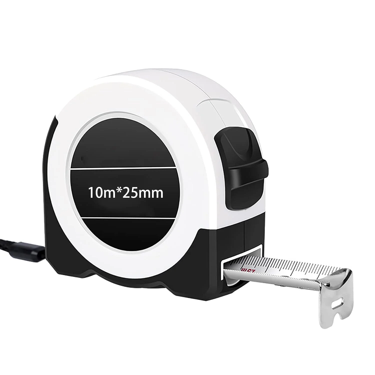 متر نواری GAILY YOUTH با روکش مات، متر نواری 10 متری استیل ضد زنگ با پوشش نایلونی، متر نواری جمع شونده خود قفل شونده با روکش محافظ لاستیکی متر نواری GAILY YOUTH با روکش مات، متر نواری 10 متری استیل ضد زنگ با پوشش نایلونی، متر نواری جمع شونده خود قفل شونده با روکش محافظ لاستیکی