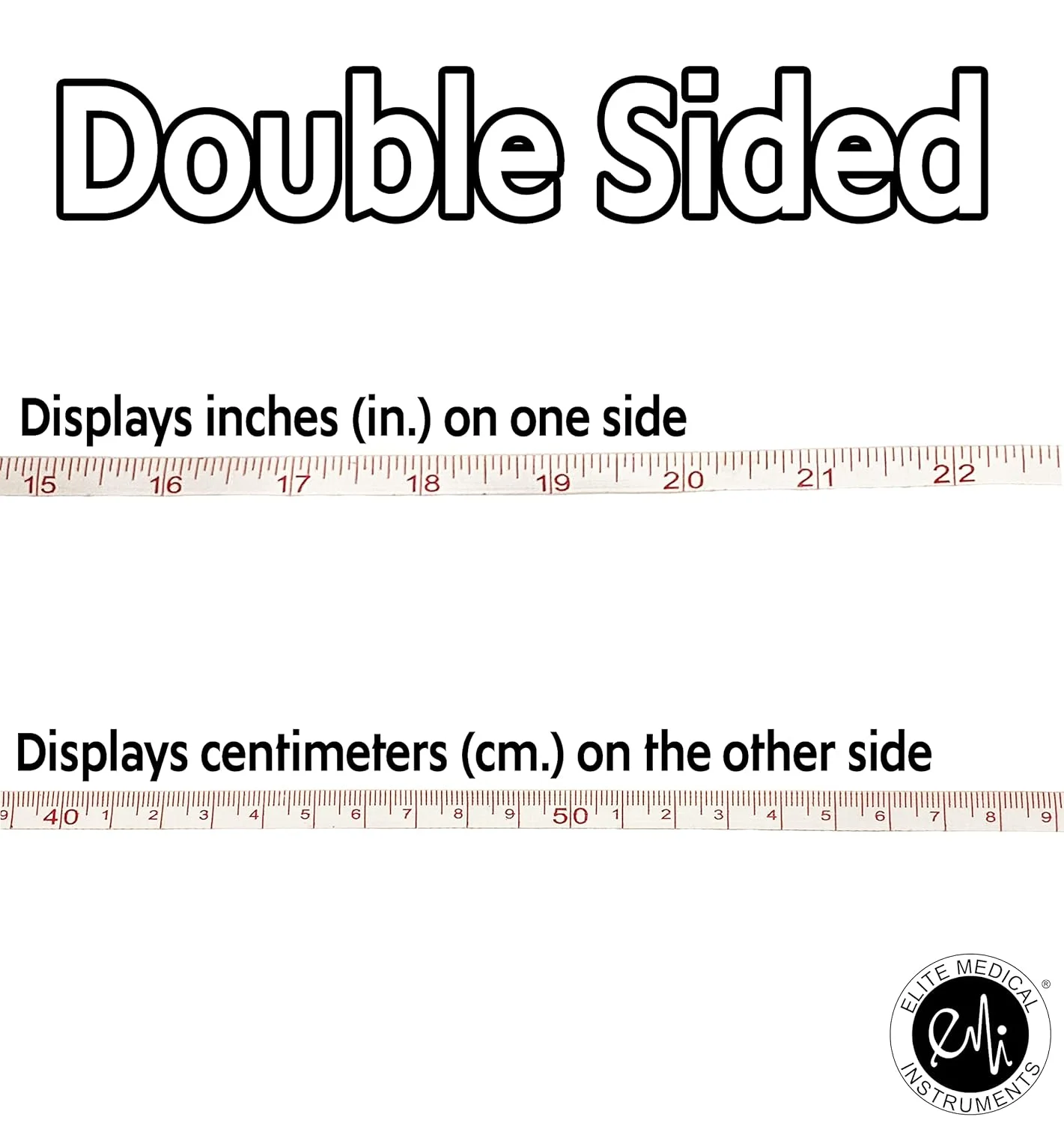 متر نواری جمع شونده بدنه EMI از Elite Medical Instruments (سلطنتی)