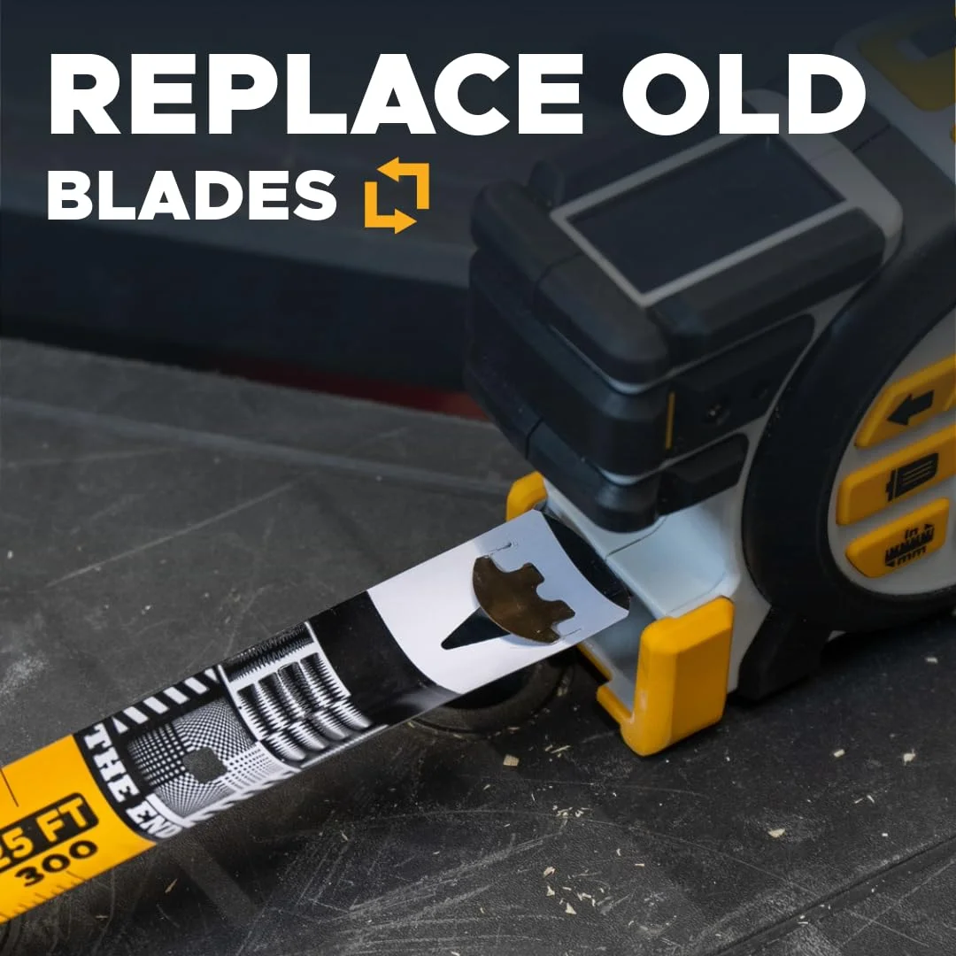 تیغه جایگزین متر دیجیتال REEKON T1 Tomahawk – 7.6 متر، تقسیم شده، واحدهای انگلیسی و متریک – نصب آسان