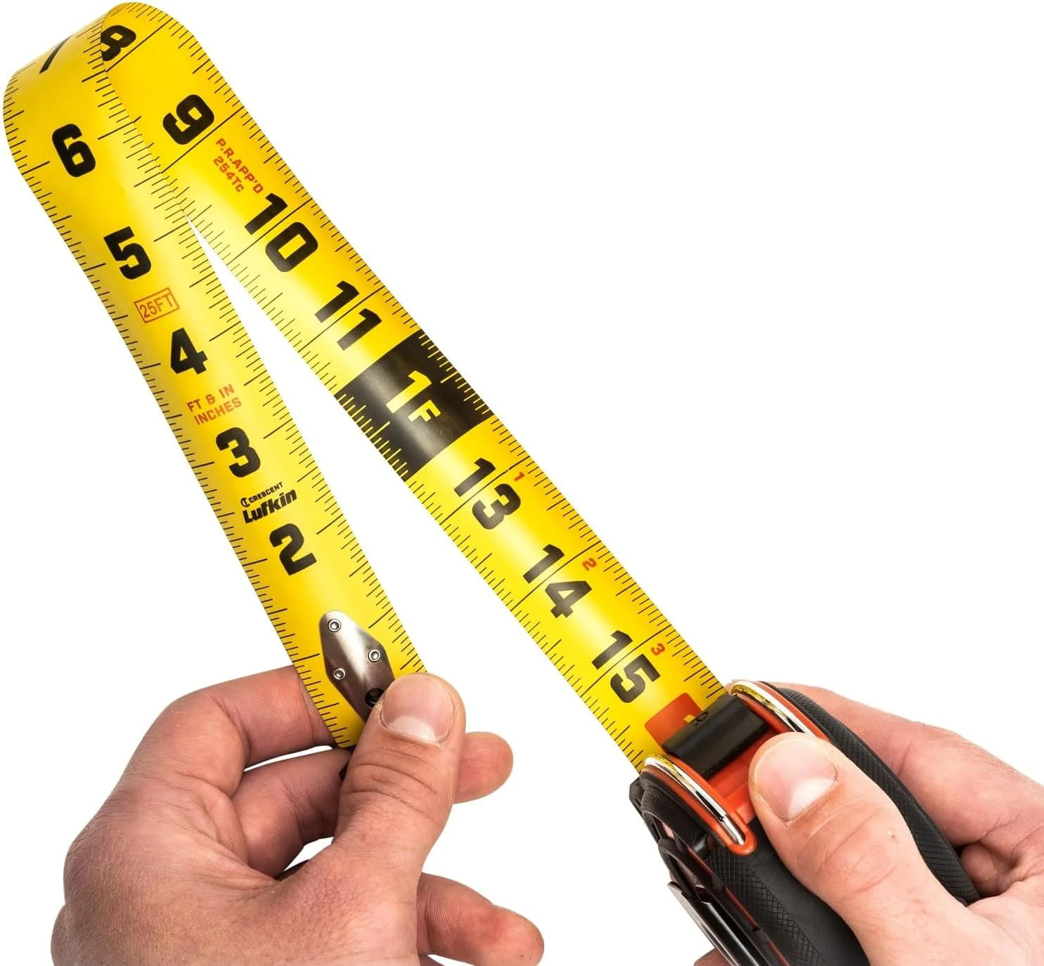 متر نواری شوک فورس لوفتکین نسل 1، 35 فوت (L1135-02)