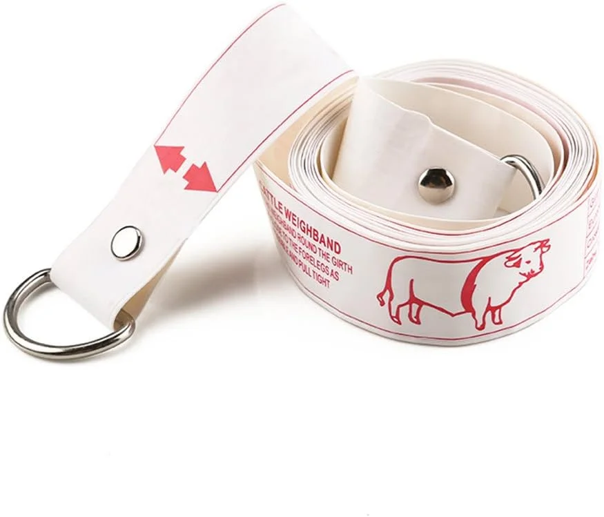 نوار اندازه گیری حرفه ای وزن (کیلوگرم) و قد (سانتی متر) دام