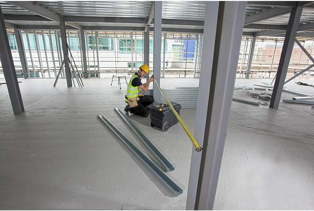 متر نواری قفل خودکار استنلی FatMax STA033671، 5 متری فقط متریک، زرد/مشکی