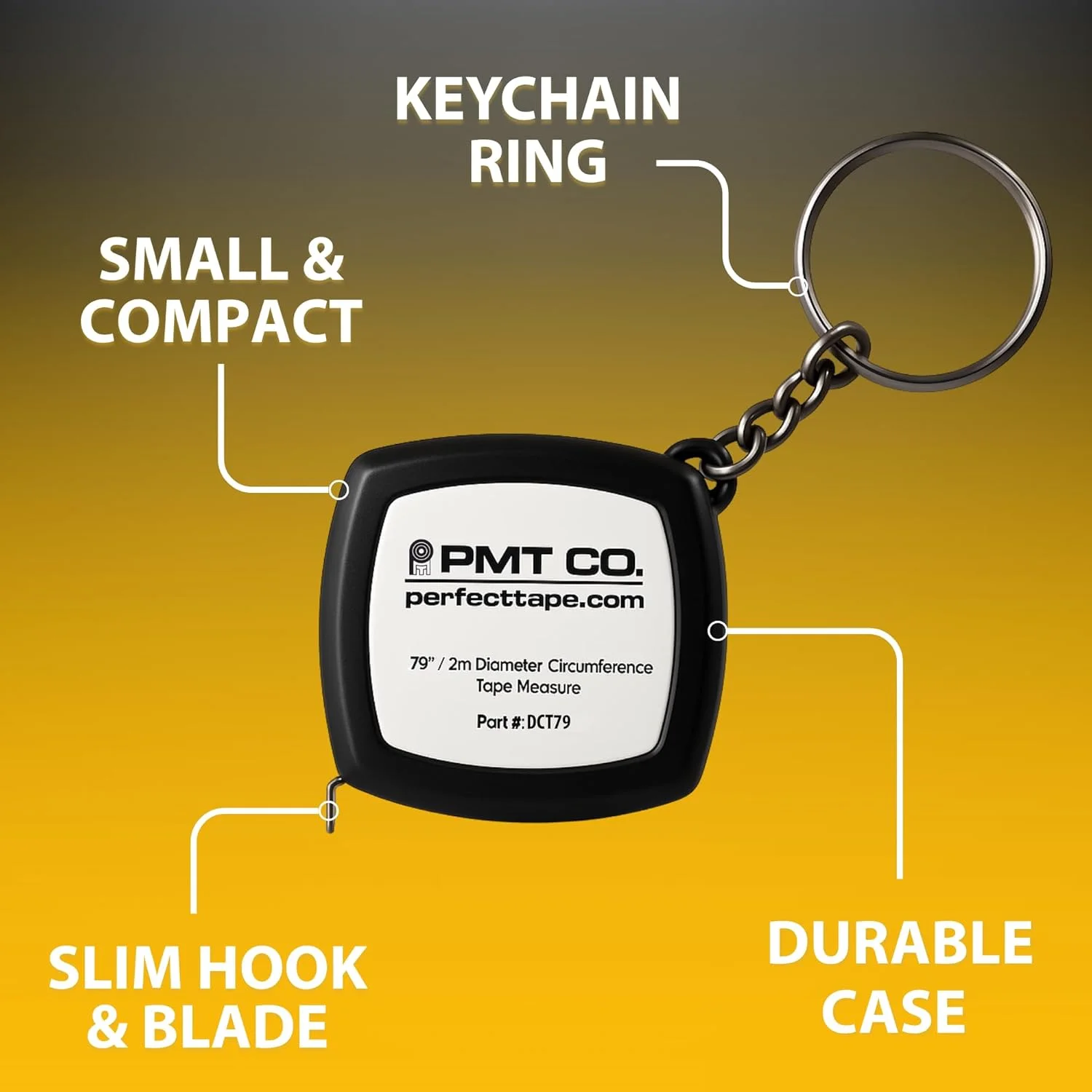 متر جیبی دقیق برای اندازه گیری قطر - 2 متر متر جیبی دقیق برای اندازه گیری قطر - 2 متر