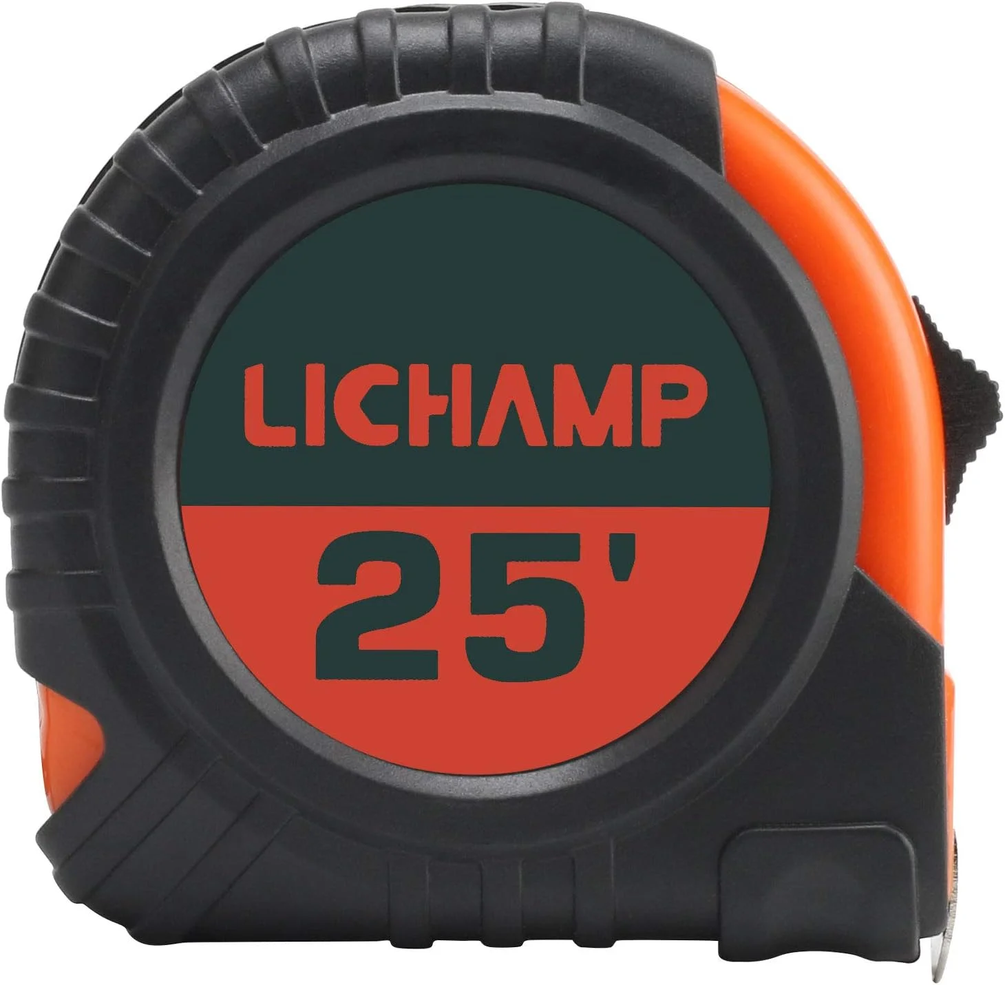 متر نواری لیچمپ 7.5 متری، بسته 6 عددی، خوانا و جمع شونده با واحدهای کسری 1/8، متر اندازه گیری 7.5 متری در 2.5 سانتی متری