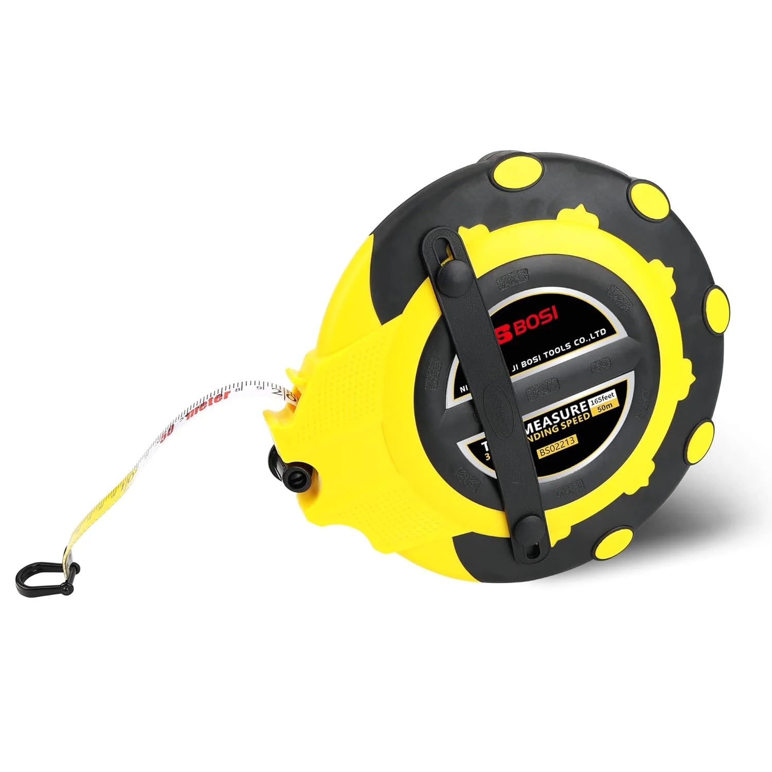 متر نواری نرم فیبری 50 متری / 165 فوتی، متر نواری چرمی، خط کش اندازه گیری دستی