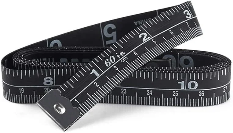 متر خیاطی دو طرفه TEDNIDS، مناسب برای اندازه گیری بدن، پارچه، خیاطی و مصارف خانگی، 150 سانتی متر، نوار نرم