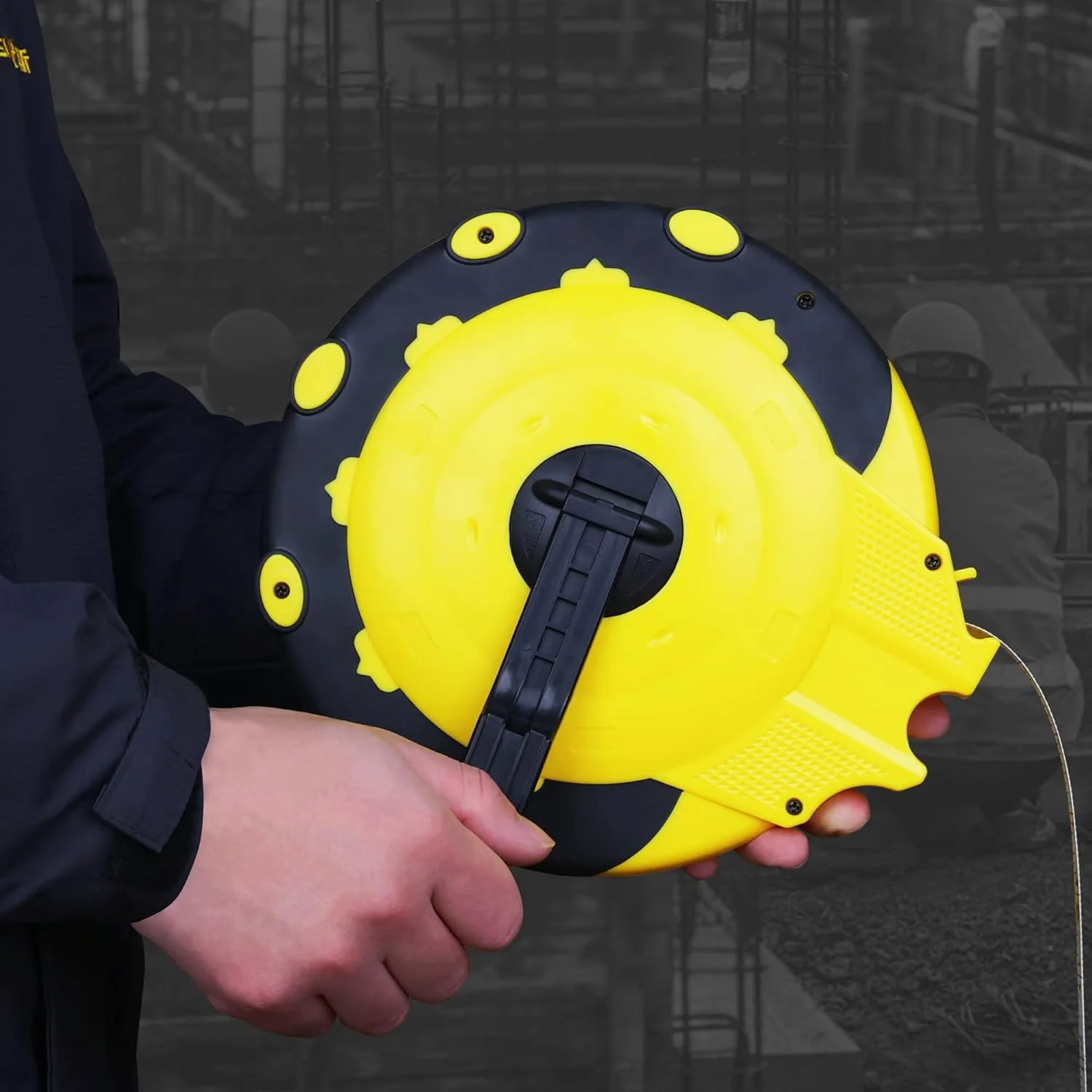 متر نواری نرم فیبری 50 متری / 165 فوتی، متر نواری چرمی، خط کش اندازه گیری دستی