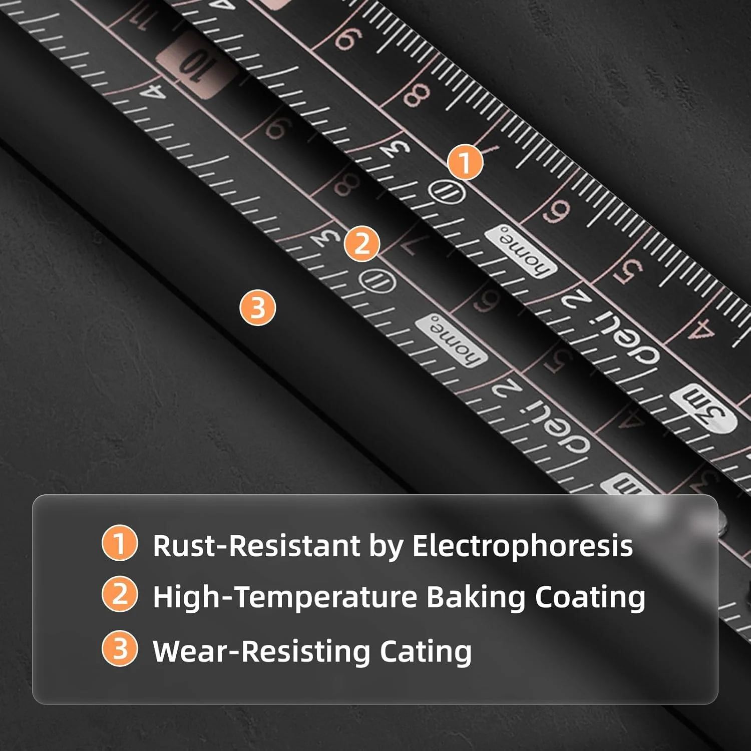 متر نواری 5 متری دلی، متر نواری کوچک با قابلیت خواندن آسان، متر نواری جمع شونده مینی با واحدهای متریک/اینچ، طراحی مینیمالیستی از سری محصولات خانگی دلی متر نواری 5 متری دلی، متر نواری کوچک با قابلیت خواندن آسان، متر نواری جمع شونده مینی با واحدهای متریک/اینچ، طراحی مینیمالیستی از سری محصولات خانگی دلی