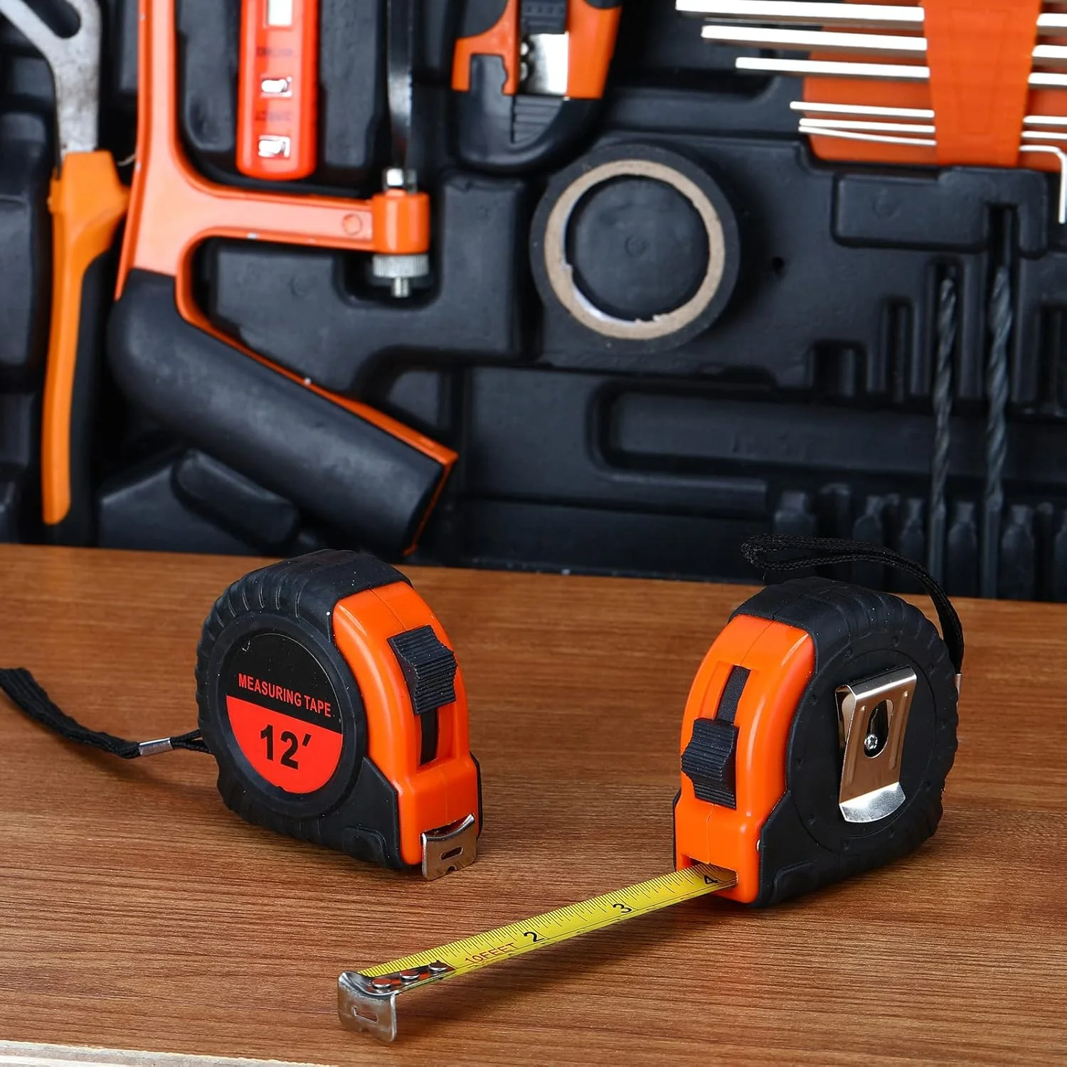 یونسلینگ 20 عدد متر نواری 3.6 متری، متر اندازه گیری با خوانایی آسان، متر نواری جمع شونده با مقیاس 1/8 یونسلینگ 20 عدد متر نواری 3.6 متری، متر اندازه گیری با خوانایی آسان، متر نواری جمع شونده با مقیاس 1/8