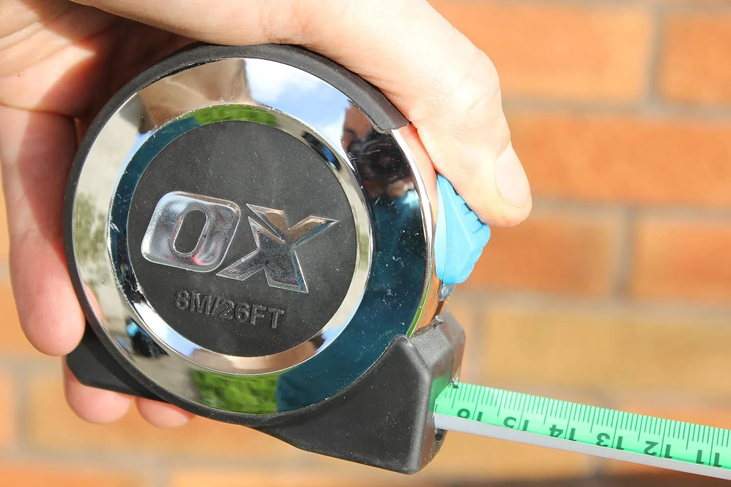 متر نواری 8 متری OX Tools P020908 Pro، آبی متر نواری 8 متری OX Tools P020908 Pro، آبی