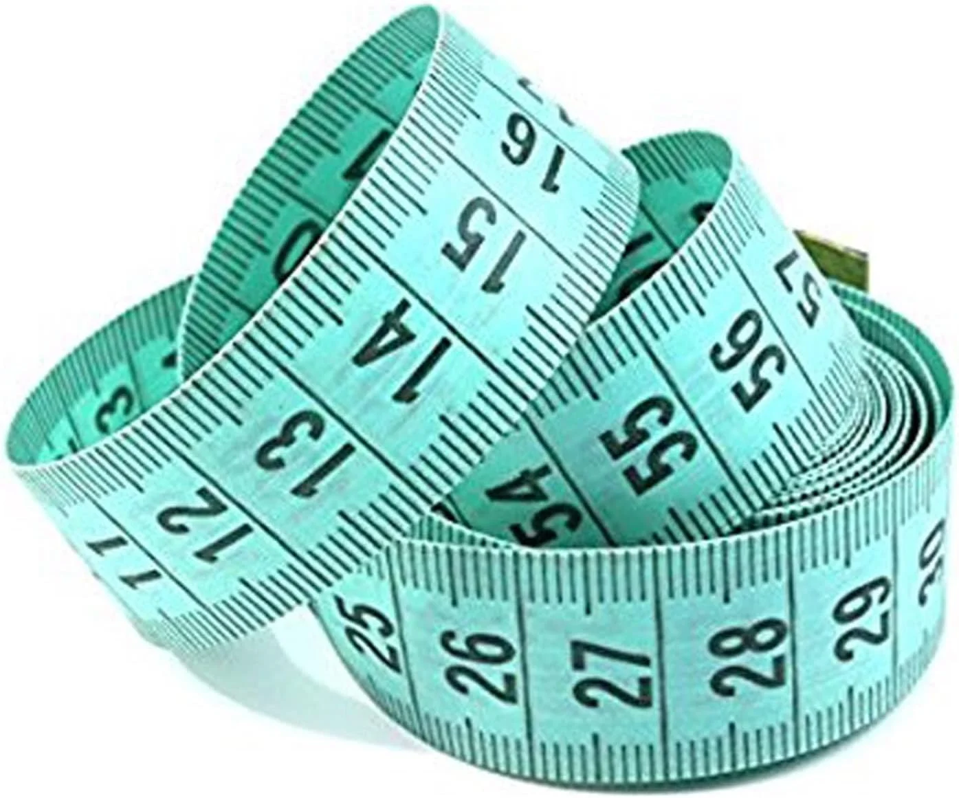 متر خیاطی، متر اندازه گیری بدن، متر خیاطی سانتی متر، متر خیاطی نرم، رنگ تصادفی (آبی تیره)