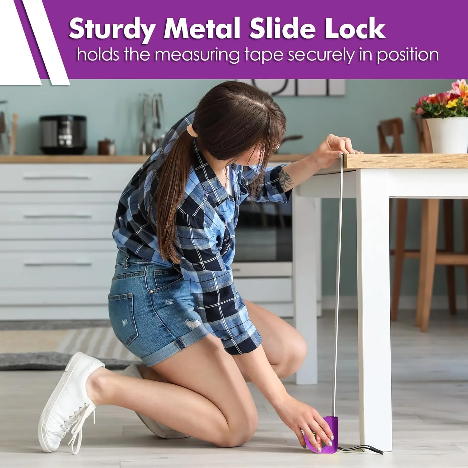 مجموعه 50 عددی متر نواری کوچک Copkim، 2 متری جمع شونده، اندازه گیری آسان برای بزرگسالان، ابزار ساخت و ساز، هدیه مهمانی (بنفش) مجموعه 50 عددی متر نواری کوچک Copkim، 2 متری جمع شونده، اندازه گیری آسان برای بزرگسالان، ابزار ساخت و ساز، هدیه مهمانی (بنفش)