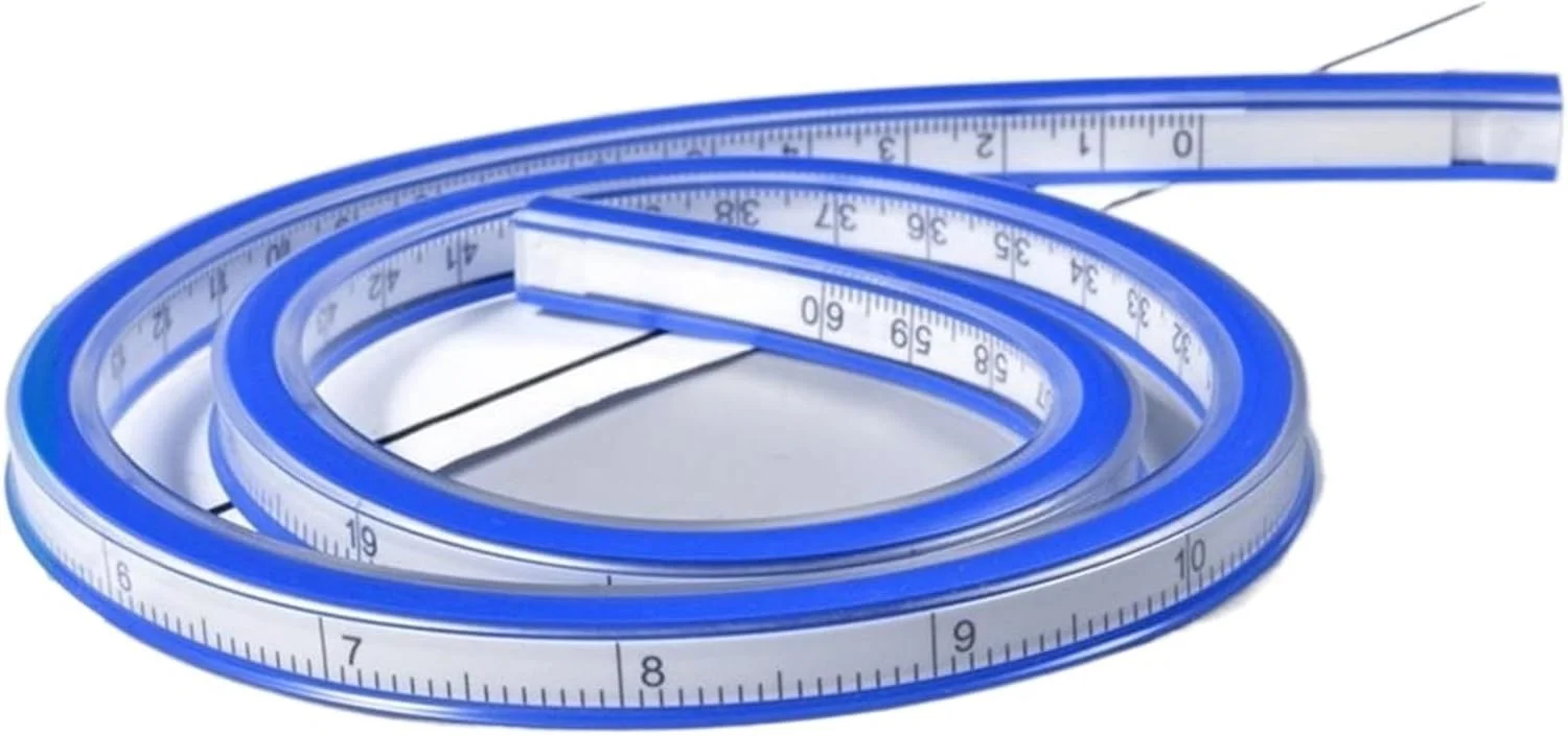 متر نواری قابل حمل و انعطاف پذیر، مناسب برای دفتر کار، قابل استفاده مجدد، دقت بالا، ابزار اندازه گیری لباس (50)