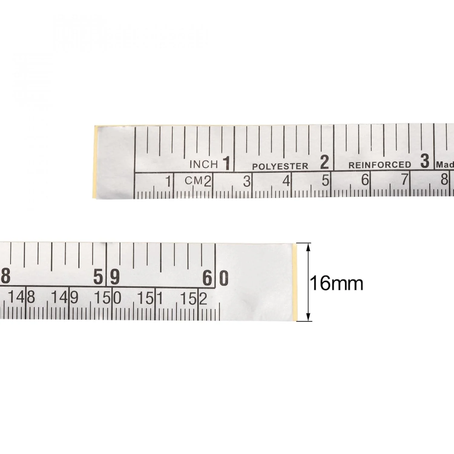 نوار اندازه گیری خود چسب uxcell با واحدهای کسری، 150 سانتی متر، مناسب برای میز کار، اره، و میز طراحی نوار اندازه گیری خود چسب uxcell با واحدهای کسری، 150 سانتی متر، مناسب برای میز کار، اره، و میز طراحی