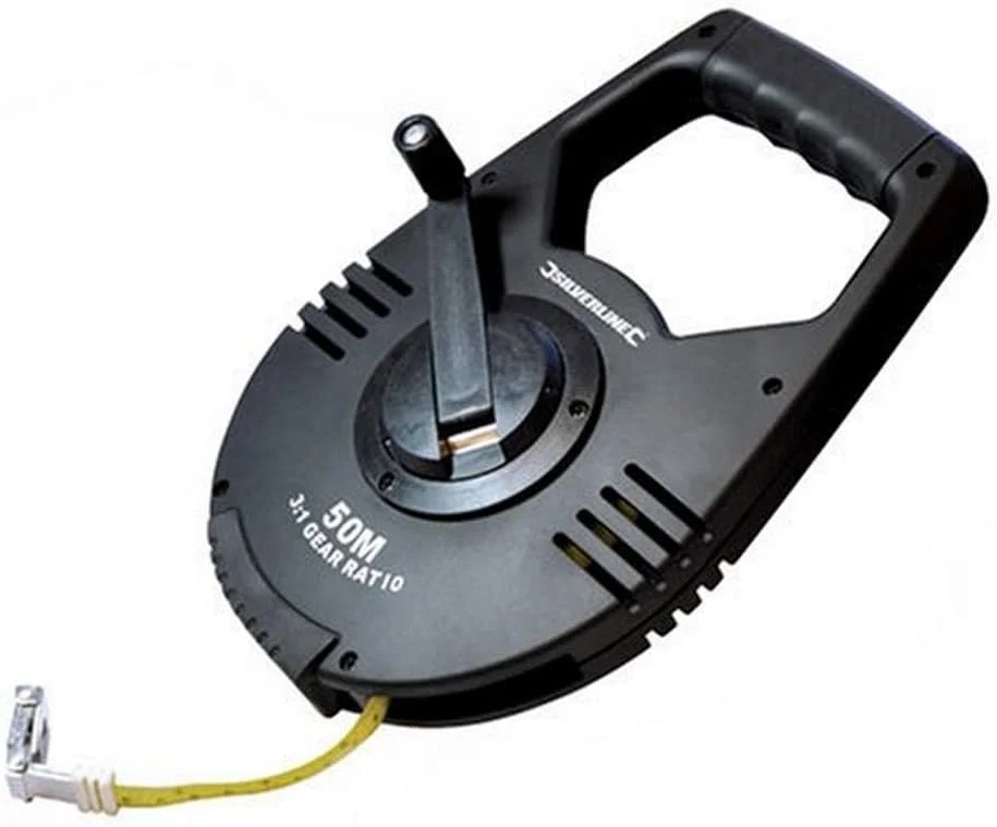 متر نواری مهندسی دنده ای سیلورلاین 250213، 50 متر متر نواری مهندسی دنده ای سیلورلاین 250213، 50 متر