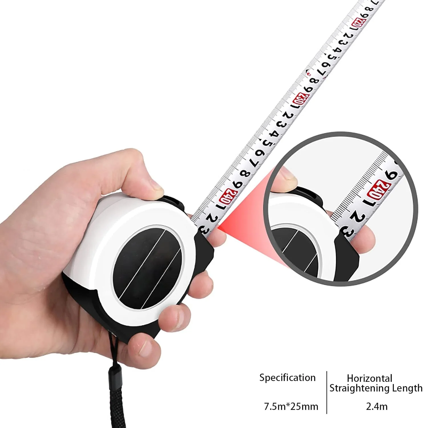 متر نواری با روکش مات، متر 7.5 متری استیل ضد زنگ با پوشش نایلونی، متر نواری خود قفل شونده جمع شونده با روکش محافظ لاستیکی متر نواری با روکش مات، متر 7.5 متری استیل ضد زنگ با پوشش نایلونی، متر نواری خود قفل شونده جمع شونده با روکش محافظ لاستیکی