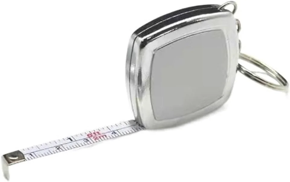 متر نواری 2 متری، متر نواری کوچک، جاکلیدی متر نواری فولادی کوچک، قابل حمل و جمع و جور