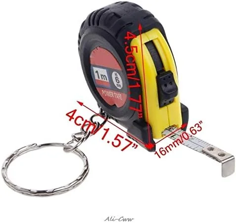 متر نواری، متر جیبی کوچک قابل حمل، جاکلیدی متر جمع شونده، متر نواری طرح قلب