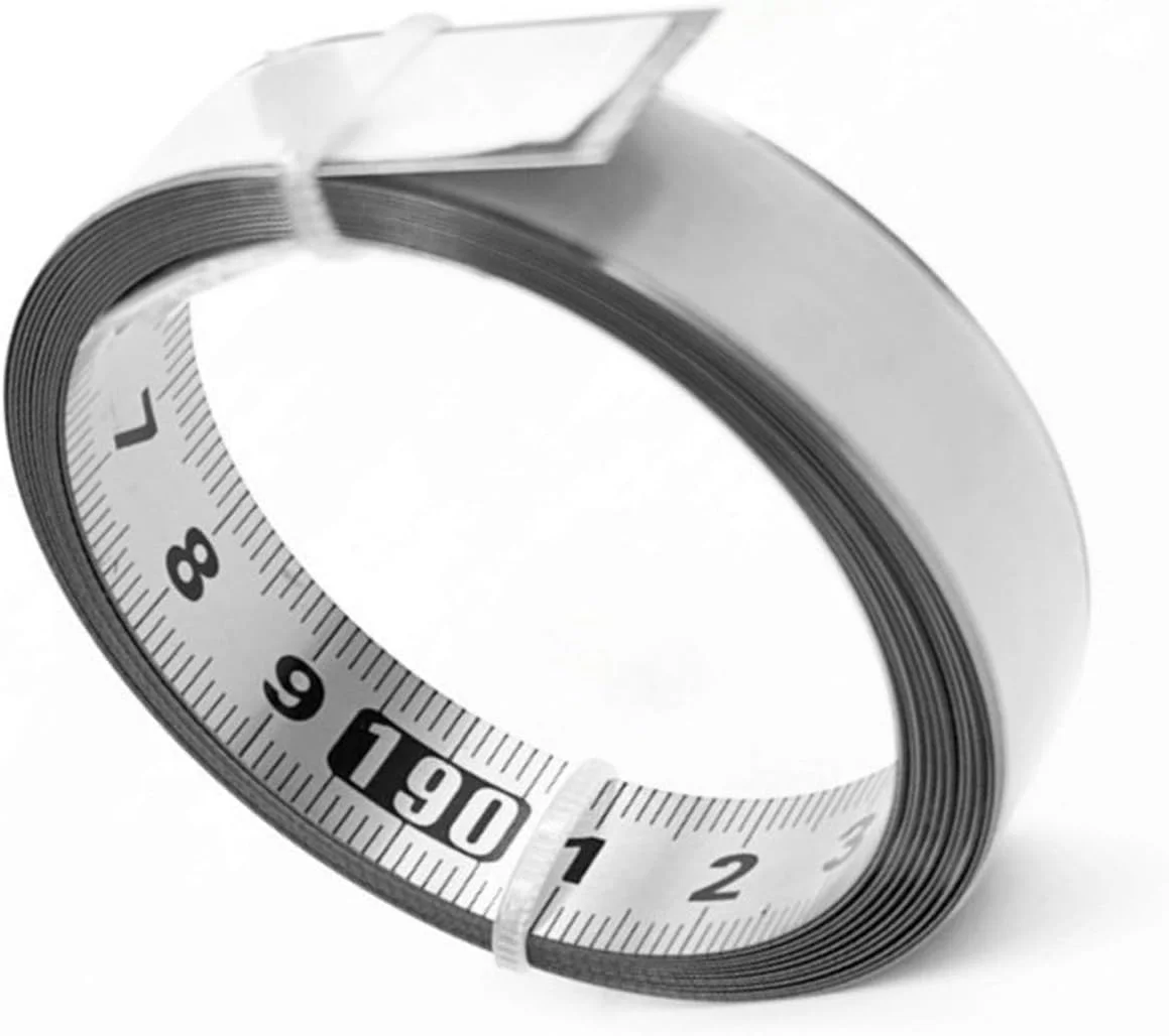 متر نواری چسبی با مقیاس متریک، بادوام و خط کش