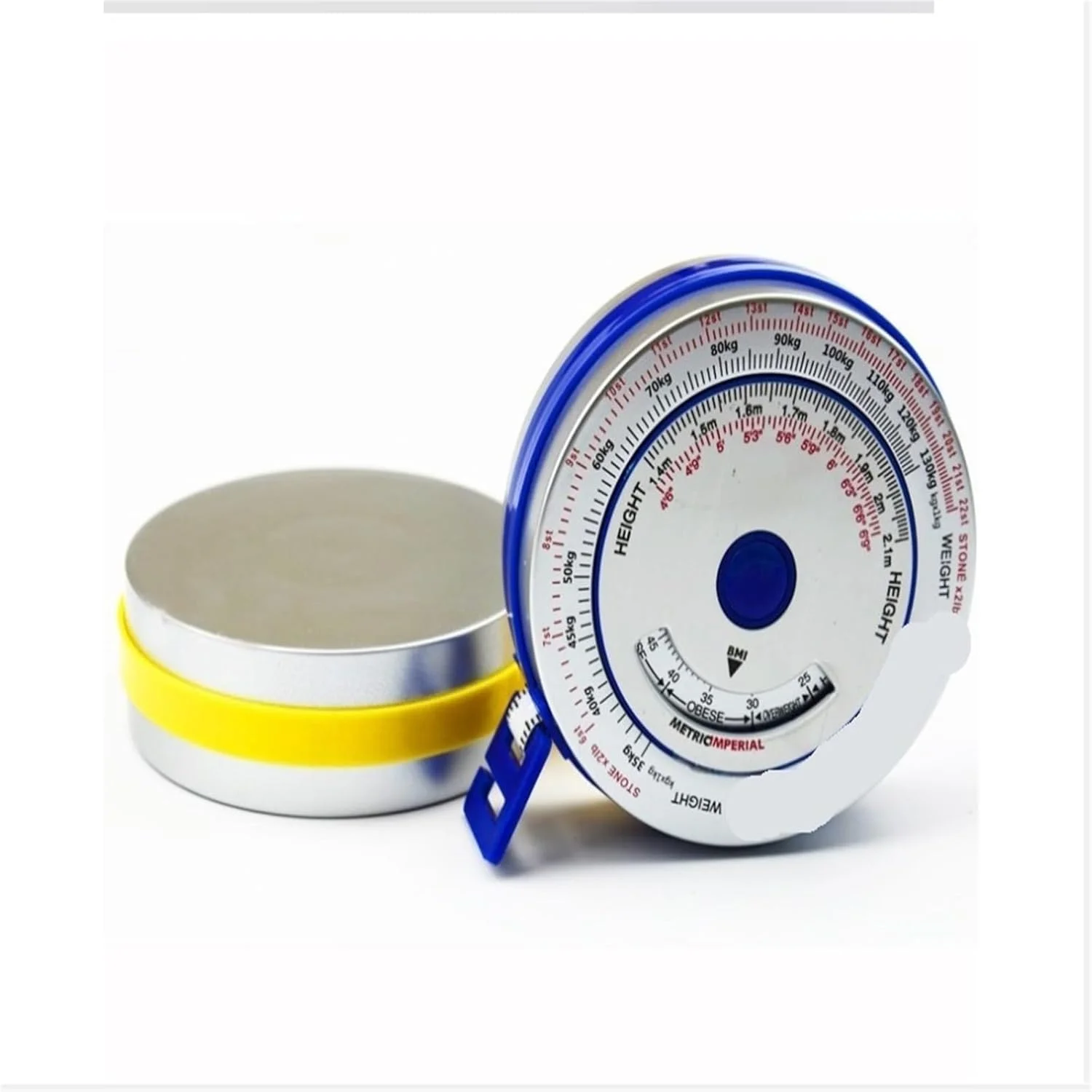 متر نواری WMGSDWB، متر نواری شاخص توده بدنی، دکمه فشاری جمع شونده قفل شونده متر نواری WMGSDWB، متر نواری شاخص توده بدنی، دکمه فشاری جمع شونده قفل شونده