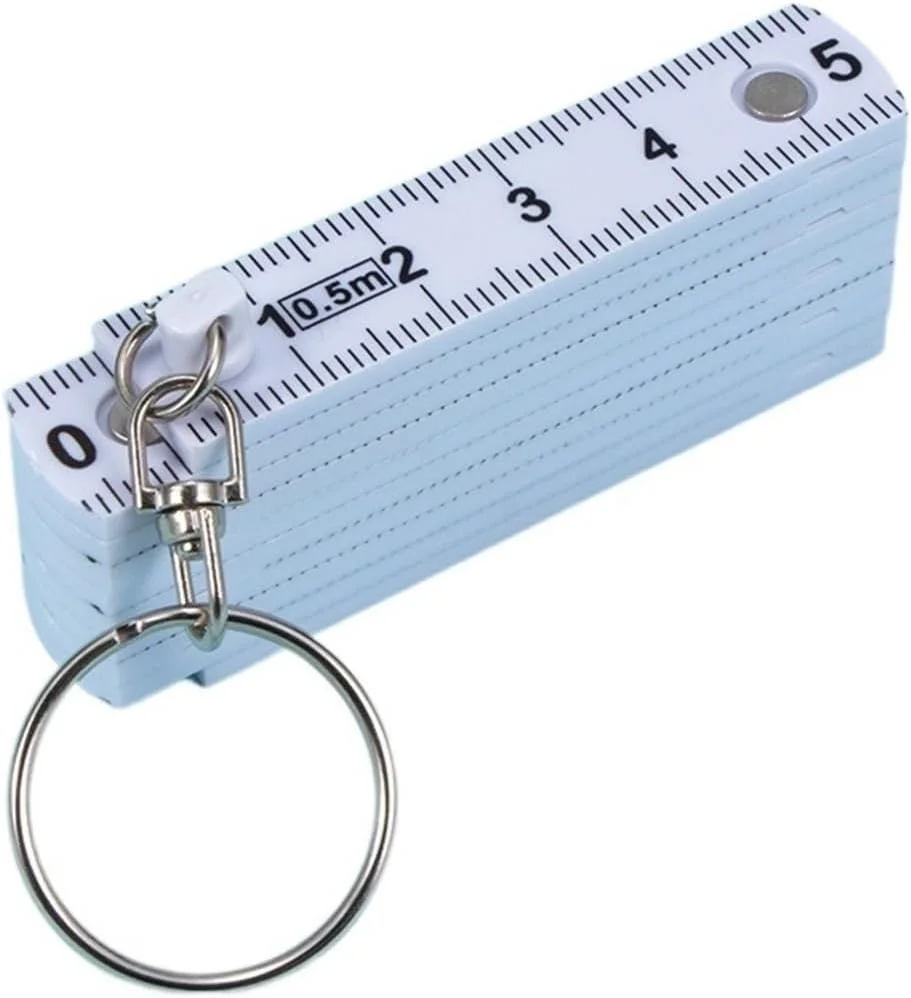 متر نواری تاشو، ابزار اندازه گیری با طراحی جاکلیدی