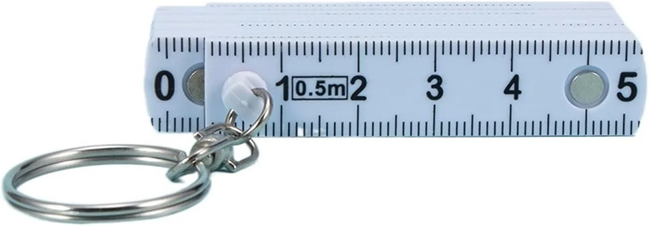 متر نواری تاشو، ابزار اندازه گیری با طراحی جاکلیدی