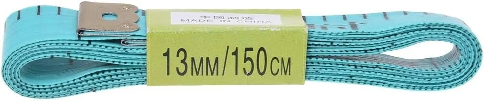 متر نواری نرم، ابزار DIY، 150 سانتی متر، خط کش اندازه گیری بدن، متر خیاطی نرم و تخت