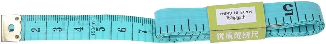 متر نواری نرم، ابزار DIY، 150 سانتی متر، خط کش اندازه گیری بدن، متر خیاطی نرم و تخت