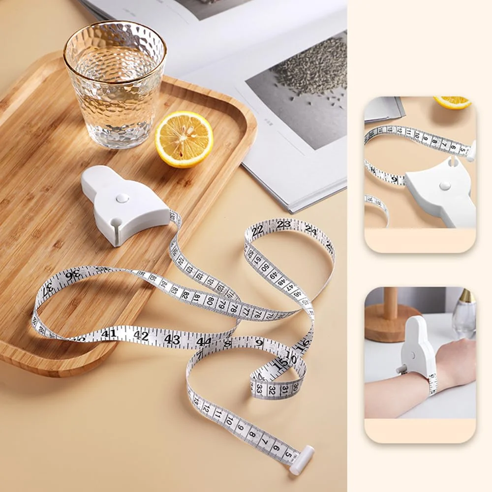 متر نواری انعطاف پذیر و بادوام - متر نواری جمع شونده مشکی 1.5 متری و متر نواری دو طرفه زرد 3 متری برای اندازه گیری دقیق