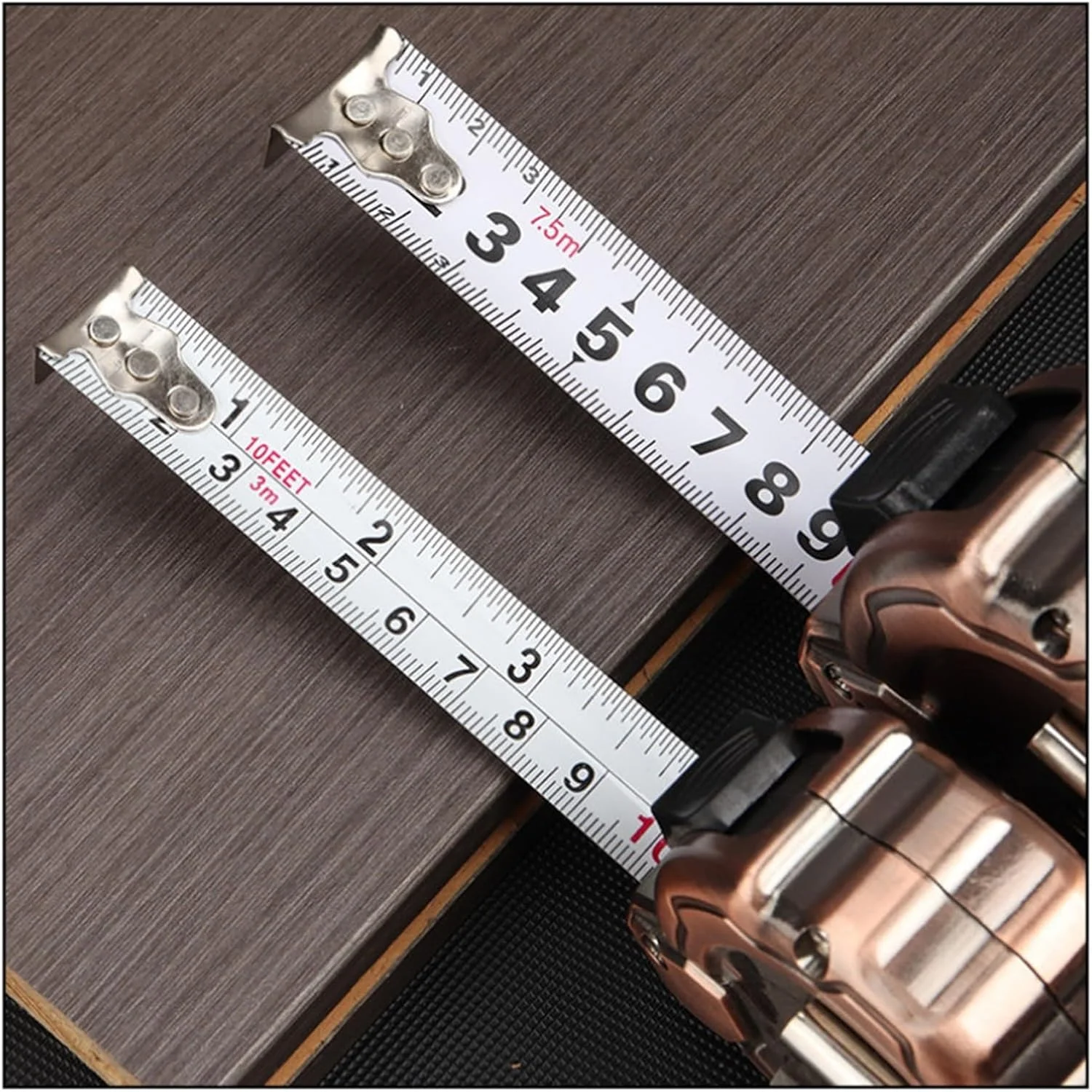 متر نواری، متر نواری قابل حمل، متر نواری فولادی، مقاوم در برابر افتادن، ضد آب، ابزار اندازه گیری فاصله